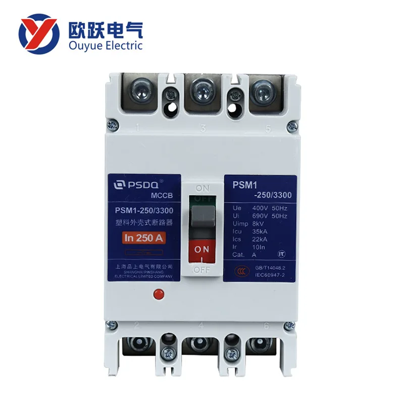 အလုံပိတ် Circuit Breaker 250A 3P