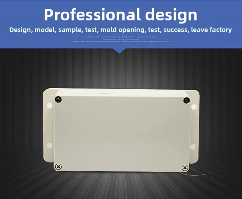 Plastic Waterproof Junction Box with Ear Clips